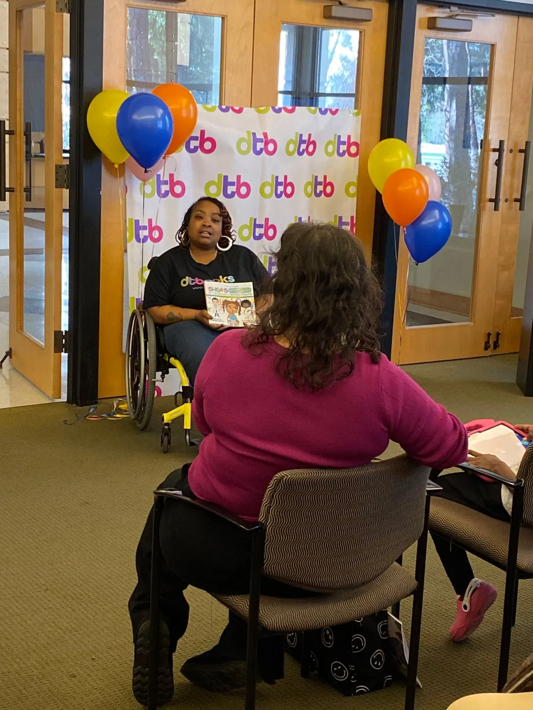 Reading Shea's Appointment at Step Into a Story