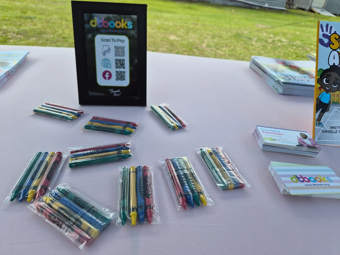 Crayon packs for our young readers